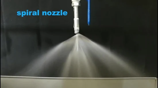 Desulfurization Cooling Tower Water Jet Sprinkler Full Cone Spiral Spray Nozzle